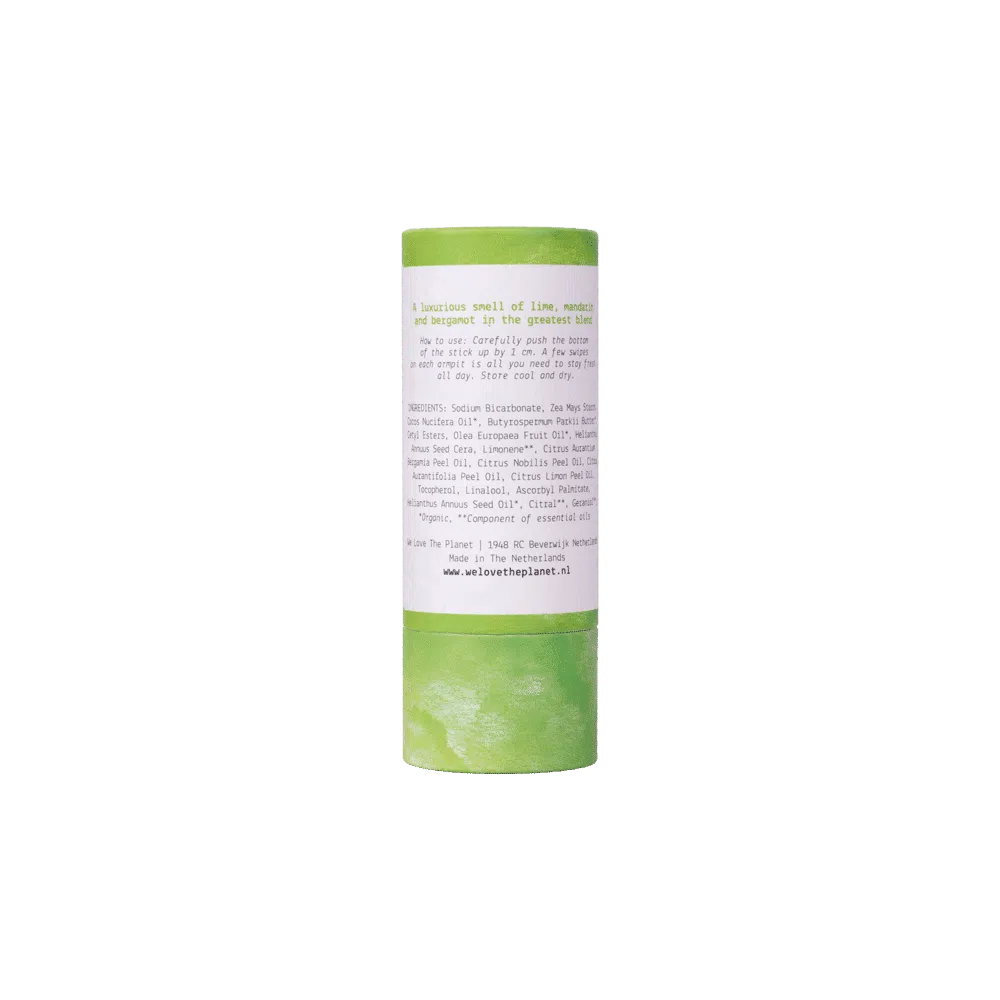 Natuurlijke deodorant stick - Luscious Lime (vegan)